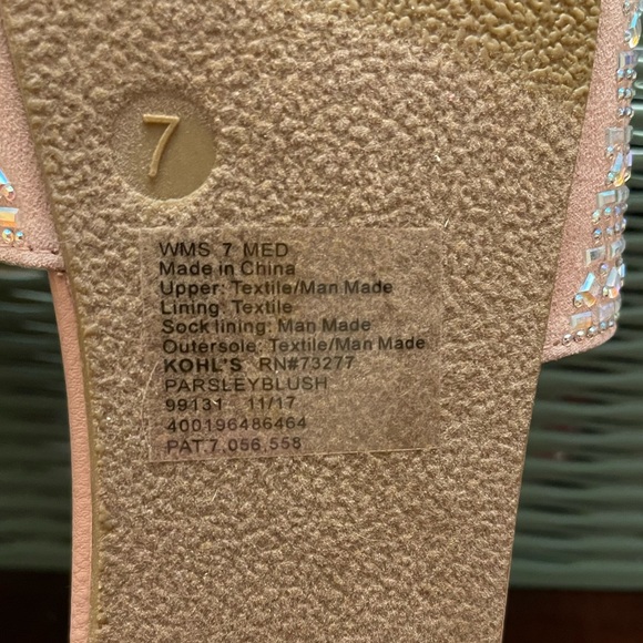 NWOT Vintage Jeweled Sparkly Candie's Sandals - Picture 4 of 8